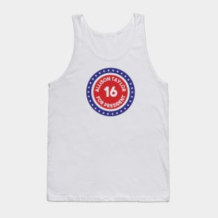 Re-Elect Allison Taylor 2016 (Ring of Stars) Tank Top